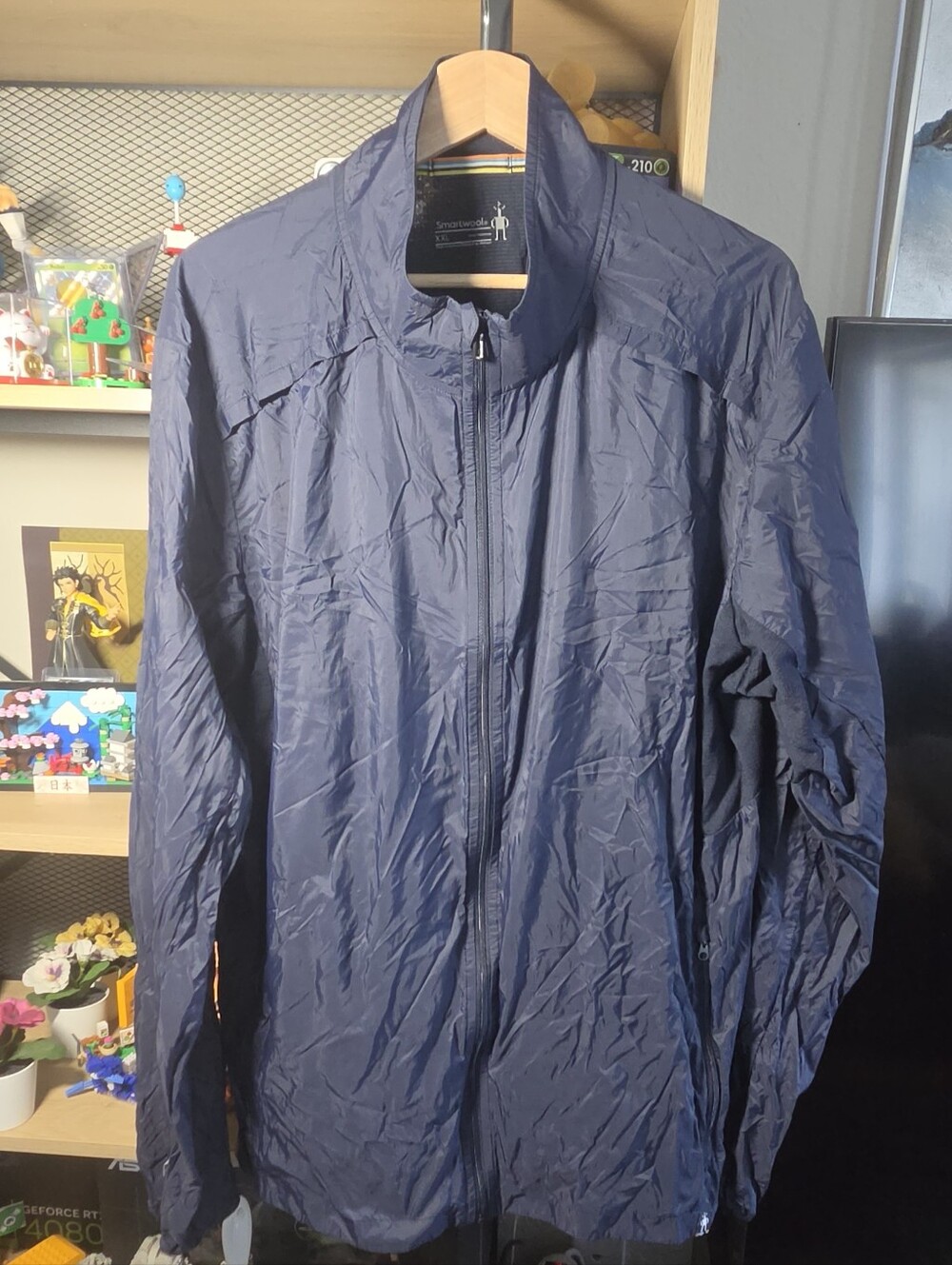 Smartwool Navy Blue Men's Windbreaker Jacket
